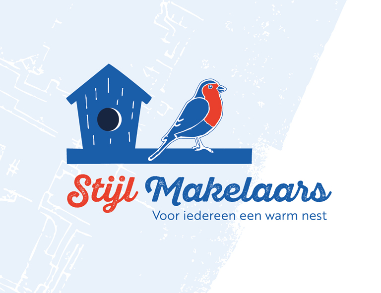 Stijl Makelaars logo en huisstijl